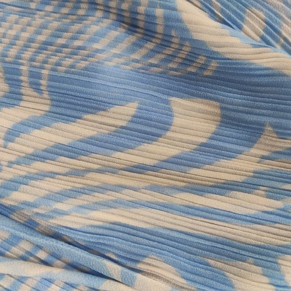 MISA LOS ANGELES Light Blue Blouse size Small - Picture 9 of 10